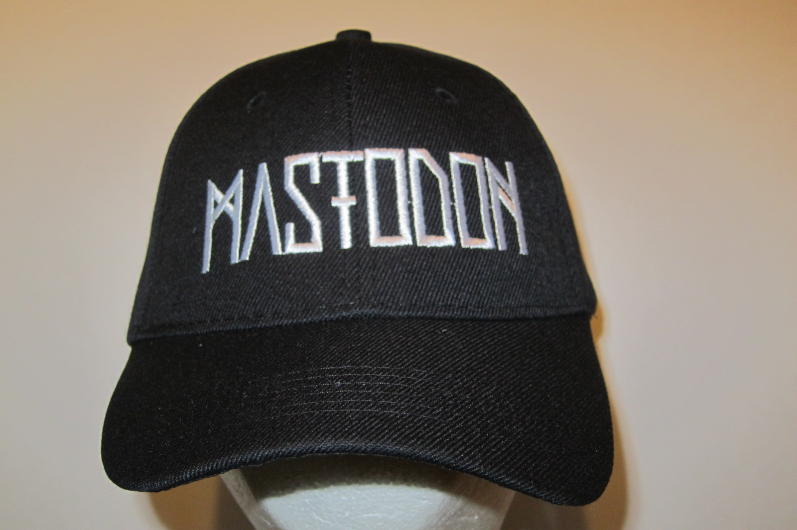 MASTODON - Embroidered - Baseball Cap - Adjustable Velcro Back - One Size Fits All UNISEX